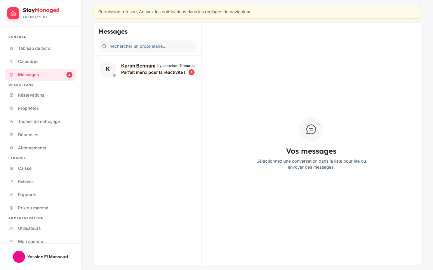 Communication equipe